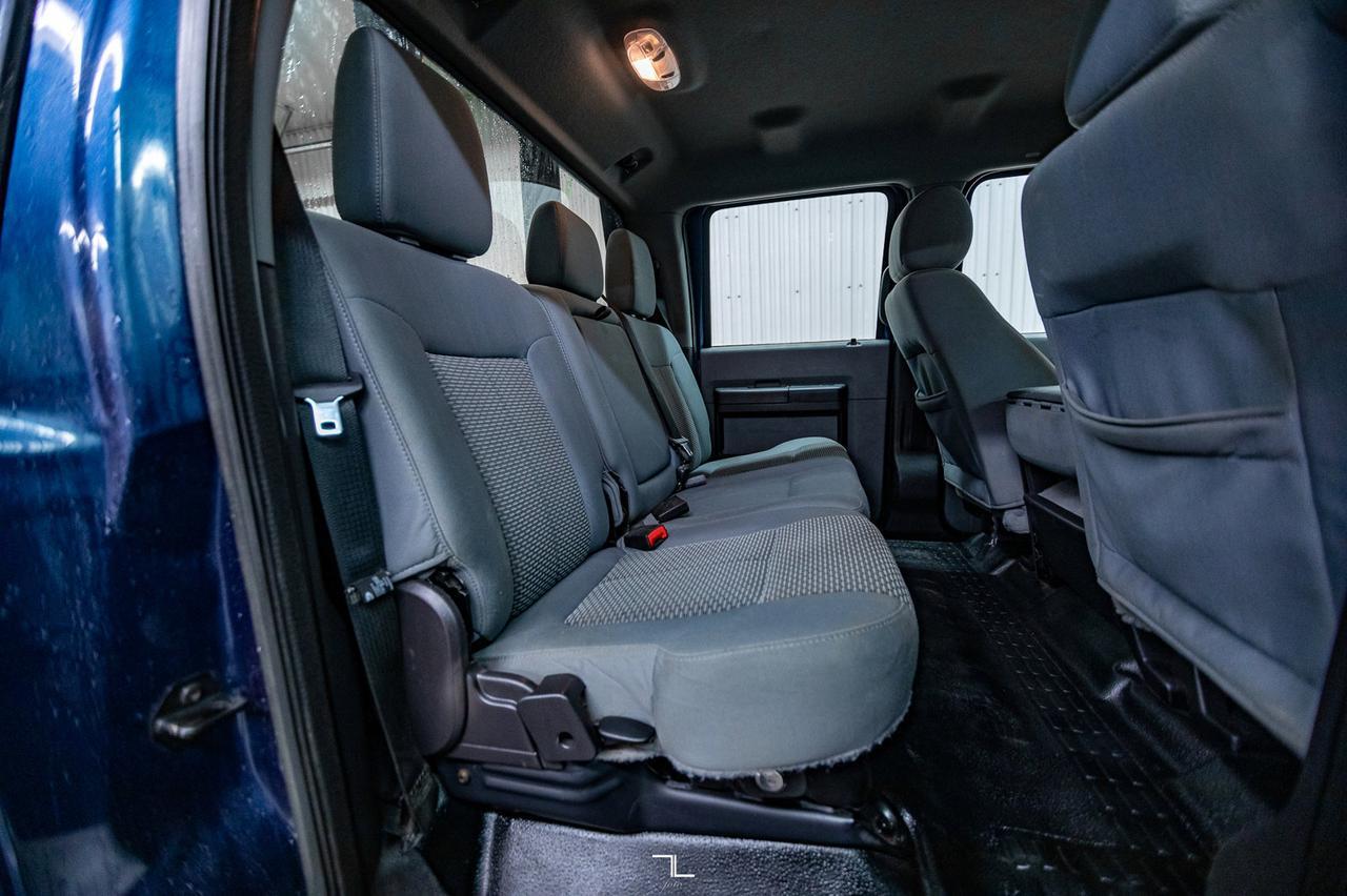 2015 Ford F-350 4x4 Crew Cab XLT Flat Deck Diesel Red Deer AB