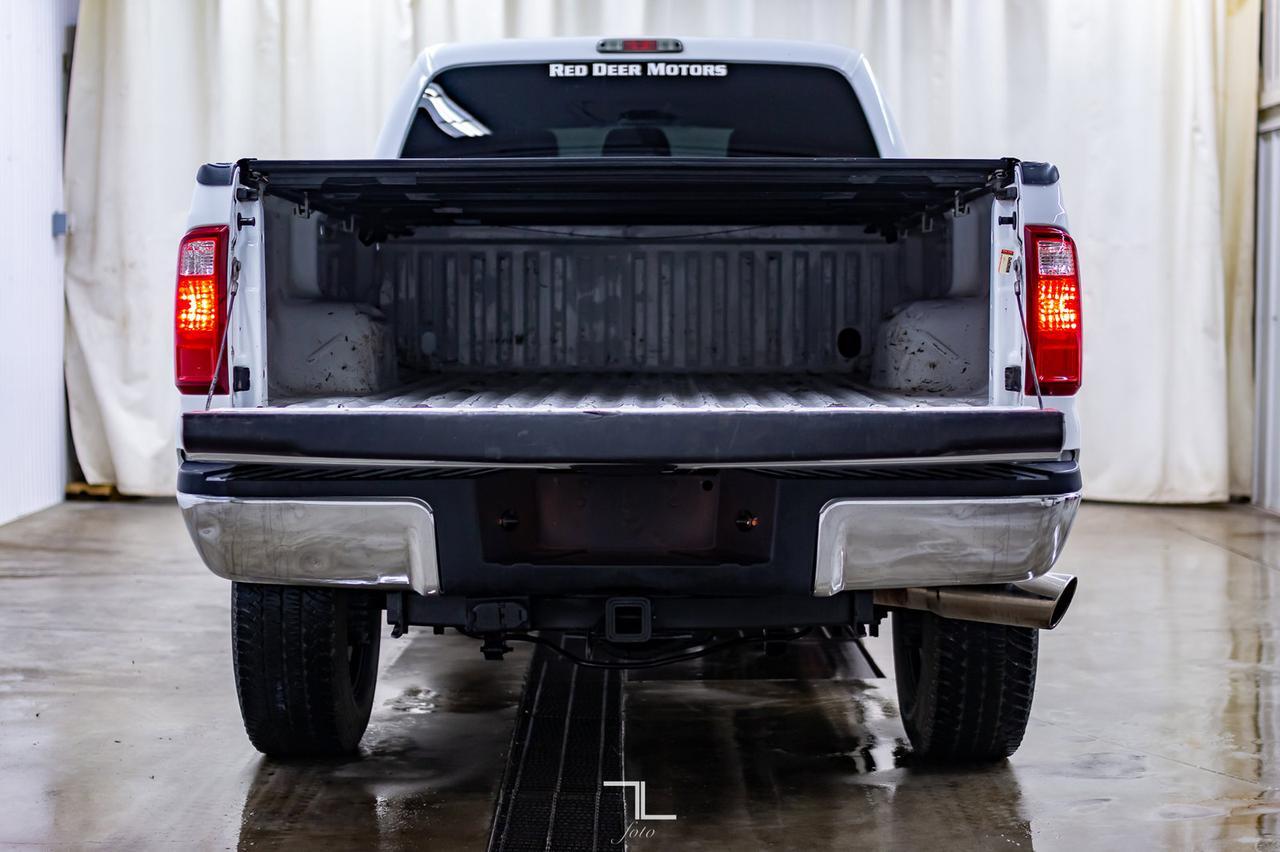 2015 Ford F-350 4x4 Crew Cab XLT Longbox Diesel Leather Red Deer AB