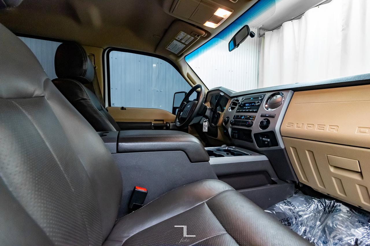 2015 Ford F-350 4x4 Crew Cab XLT Longbox Diesel Leather Red Deer AB