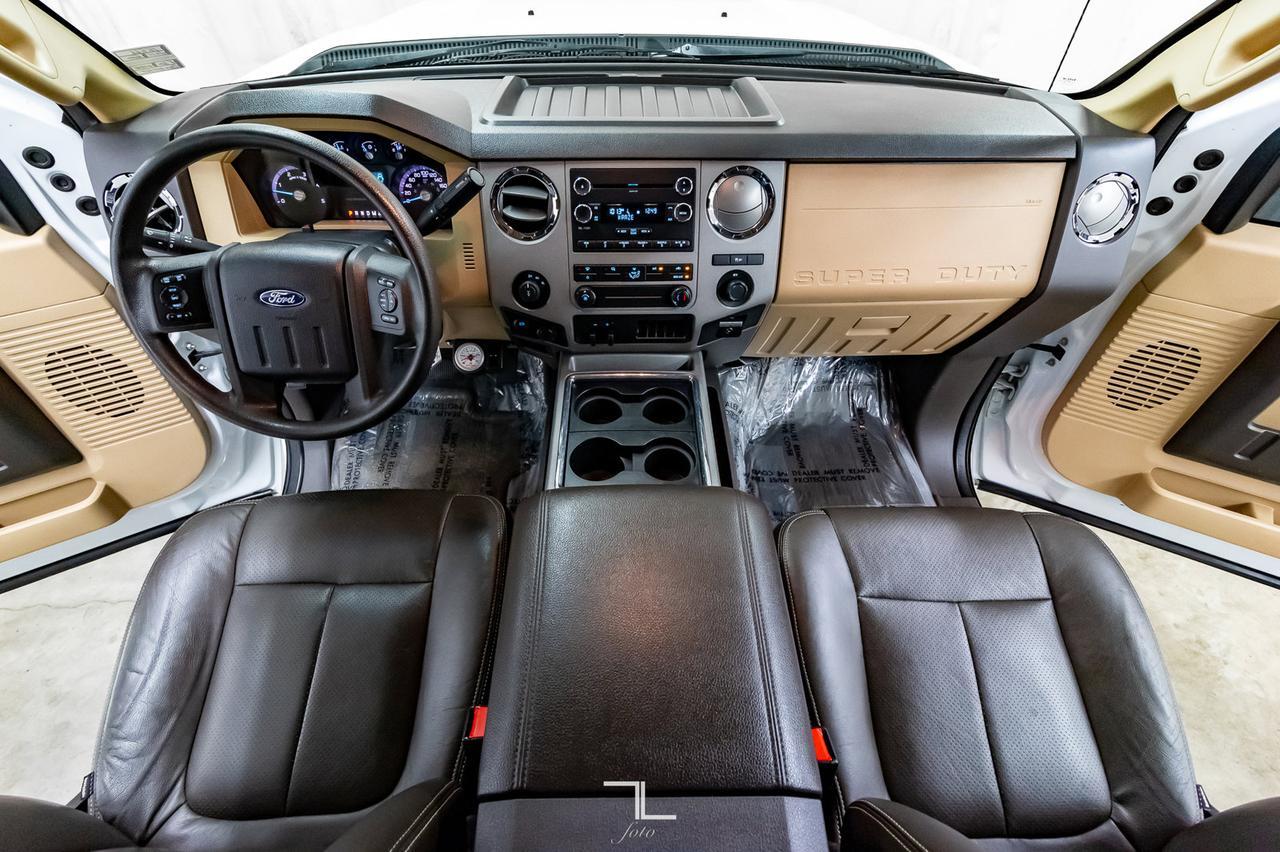 2015 Ford F-350 4x4 Crew Cab XLT Longbox Diesel Leather Red Deer AB