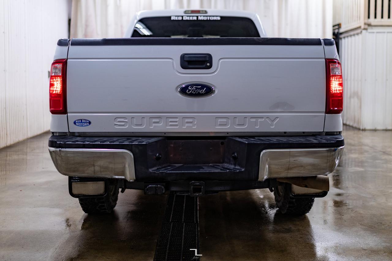 2015 Ford F-350 4x4 Crew Cab XLT Longbox Diesel Red Deer AB