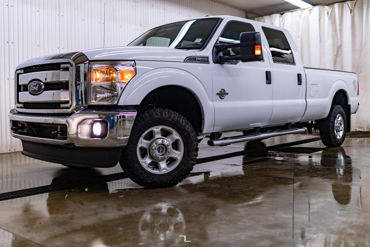 2015 Ford F-350 4x4 Crew Cab XLT Longbox Diesel Red Deer AB