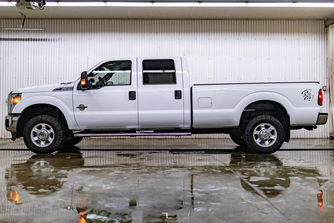 2015 Ford F-350 4x4 Crew Cab XLT Longbox Diesel Red Deer AB