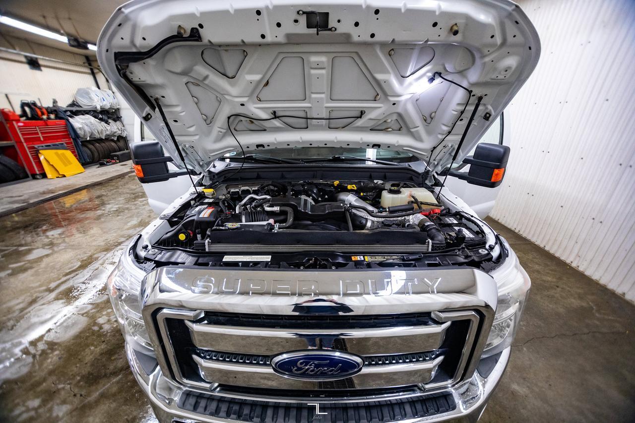 2015 Ford F-350 4x4 Crew Cab XLT Longbox Diesel Red Deer AB