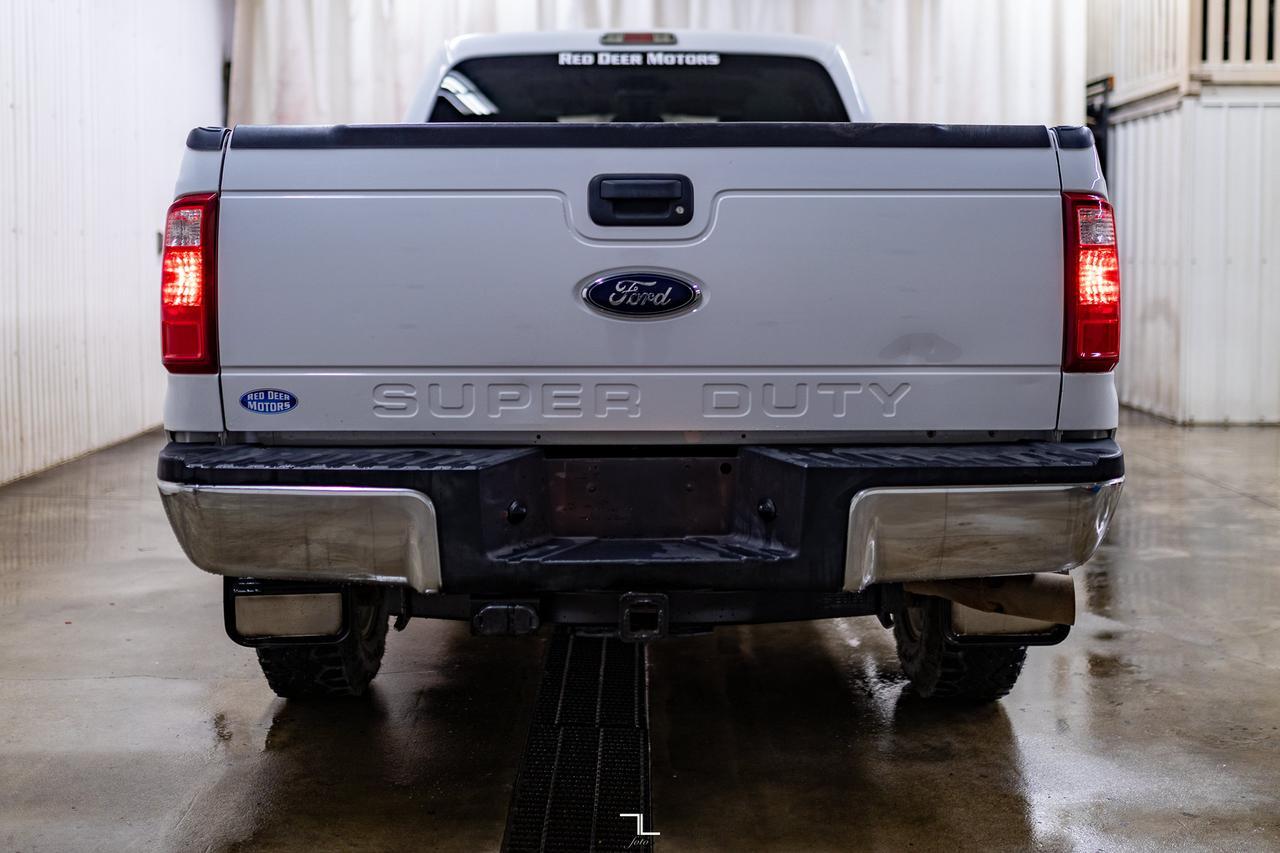2015 Ford F-350 4x4 Crew Cab XLT Longbox Diesel Red Deer AB