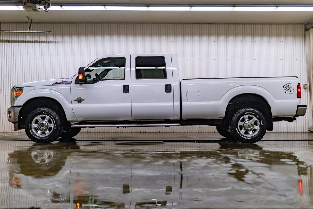 2015 Ford F-350 4x4 Crew Cab XLT Longbox Diesel Red Deer AB