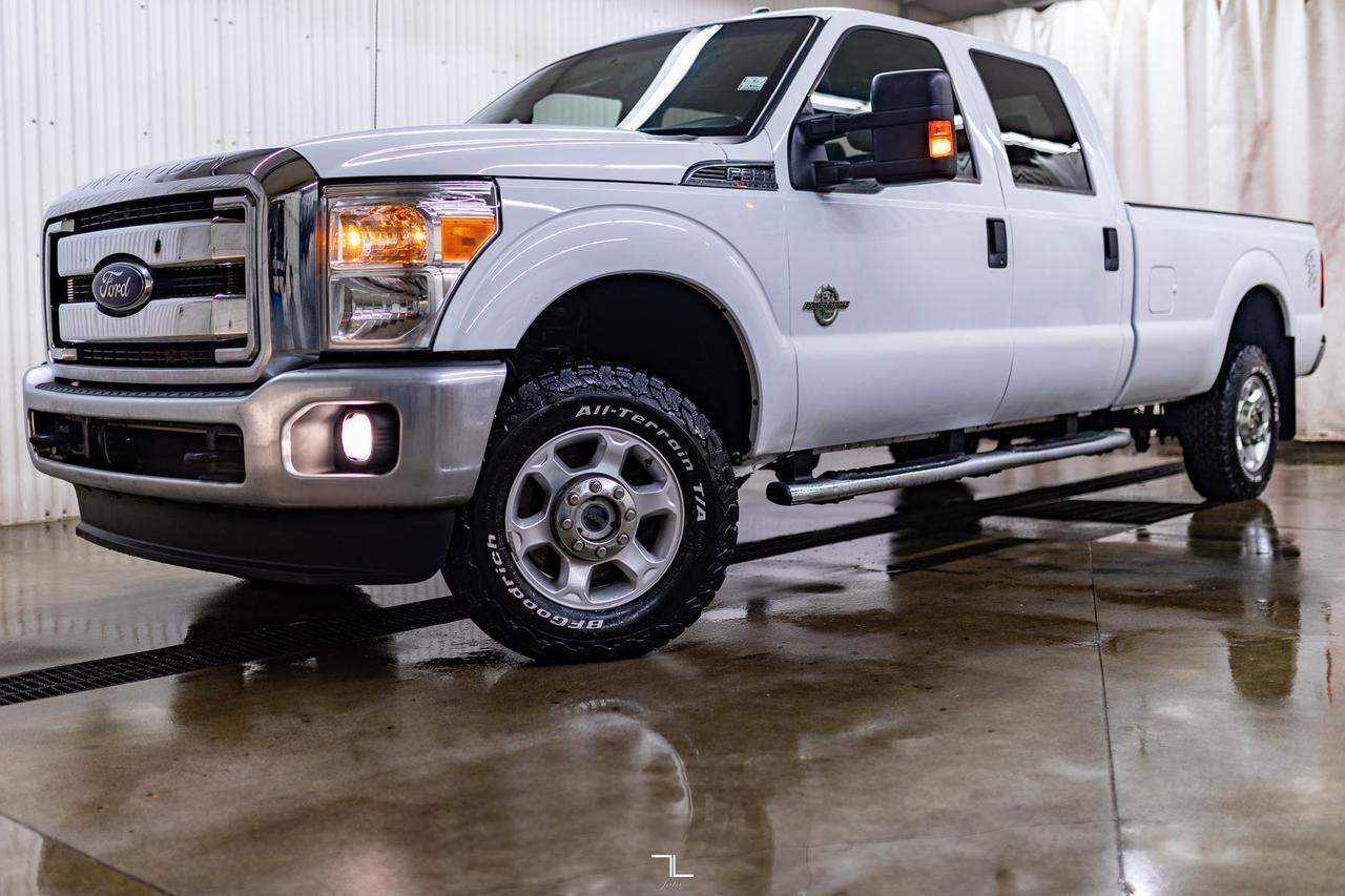 2015 Ford F-350 4x4 Crew Cab XLT Longbox Diesel Red Deer AB