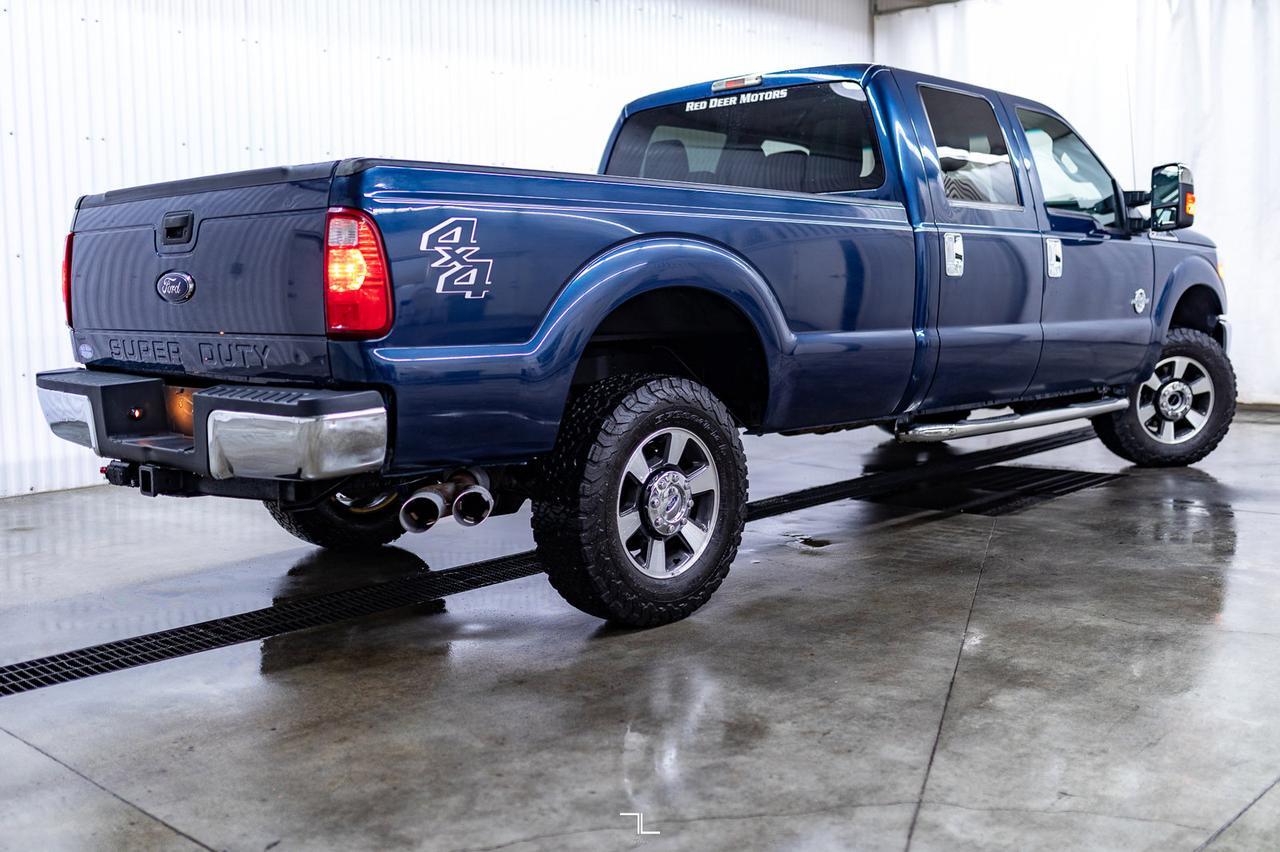 2015 Ford F-350 4x4 Crew Cab XLT Longbox Diesel Red Deer AB