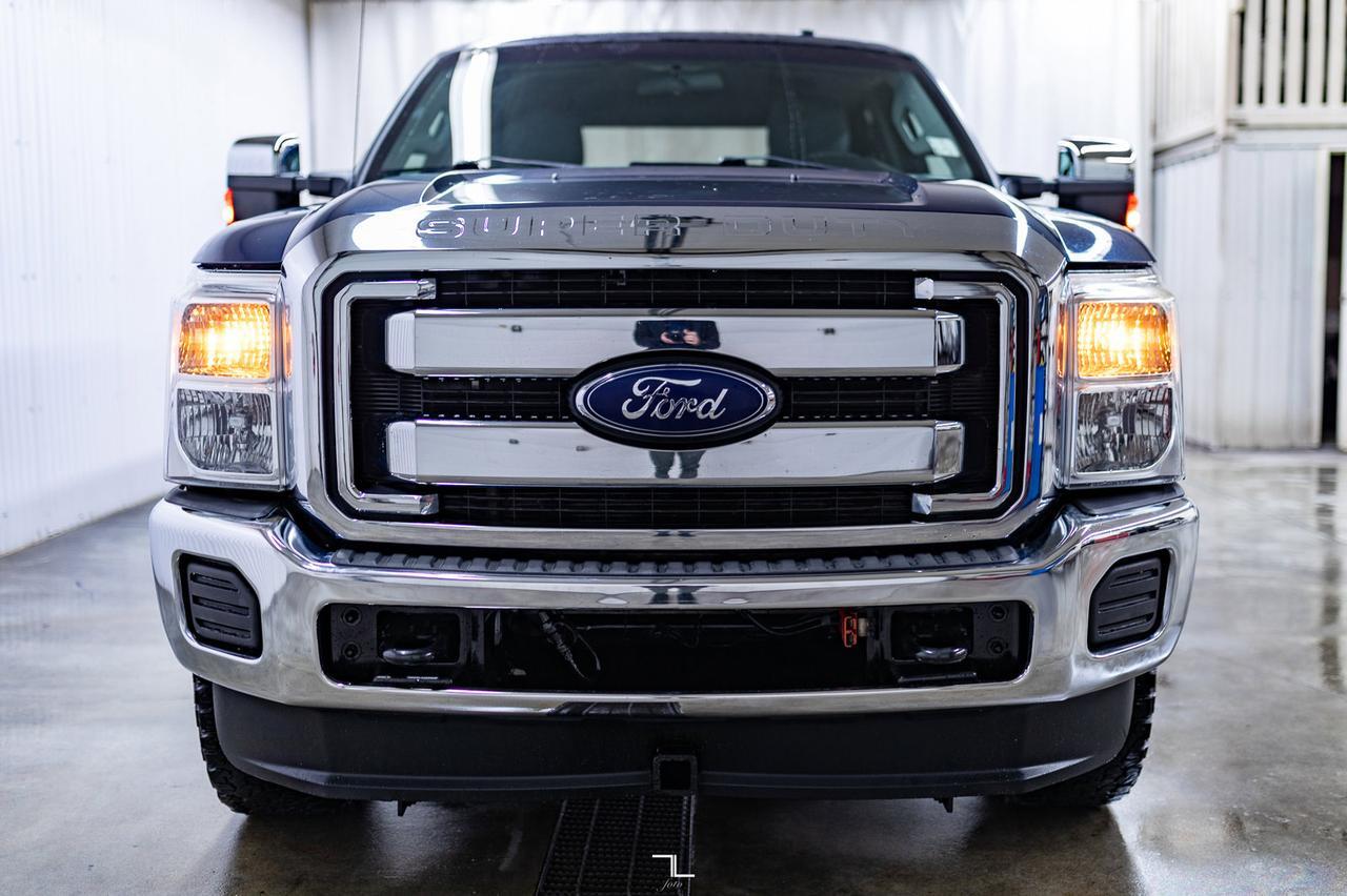 2015 Ford F-350 4x4 Crew Cab XLT Longbox Diesel Red Deer AB