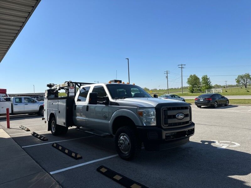 2015 Ford F-350 4x4 Diesel Palfinger Crane XL Collinsville OK