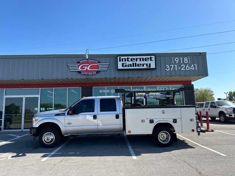 2015 Ford F-350 4x4 Diesel Palfinger Crane XL Collinsville OK