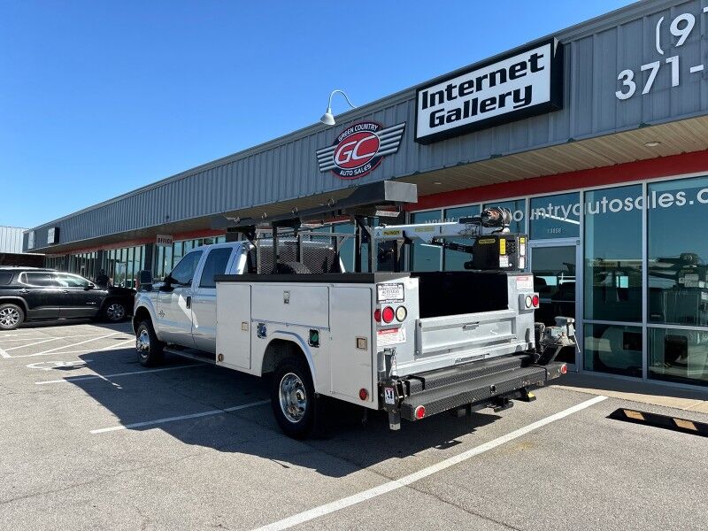 2015 Ford F-350 4x4 Diesel Palfinger Crane XL Collinsville OK