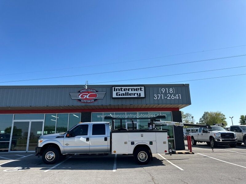 2015 Ford F-350 4x4 Diesel Palfinger Crane XL Collinsville OK