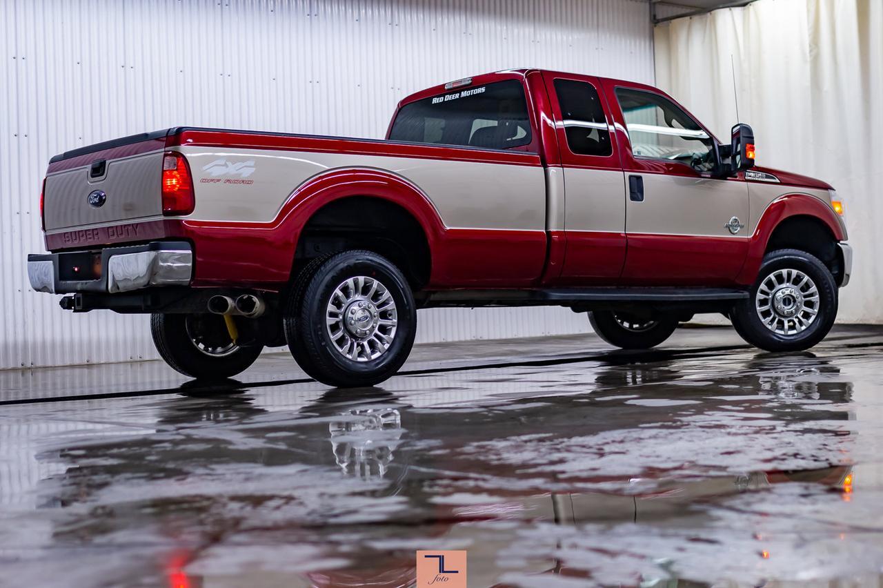 2015 Ford F-350 4x4 Super Cab XLT Longbox Diesel Red Deer AB