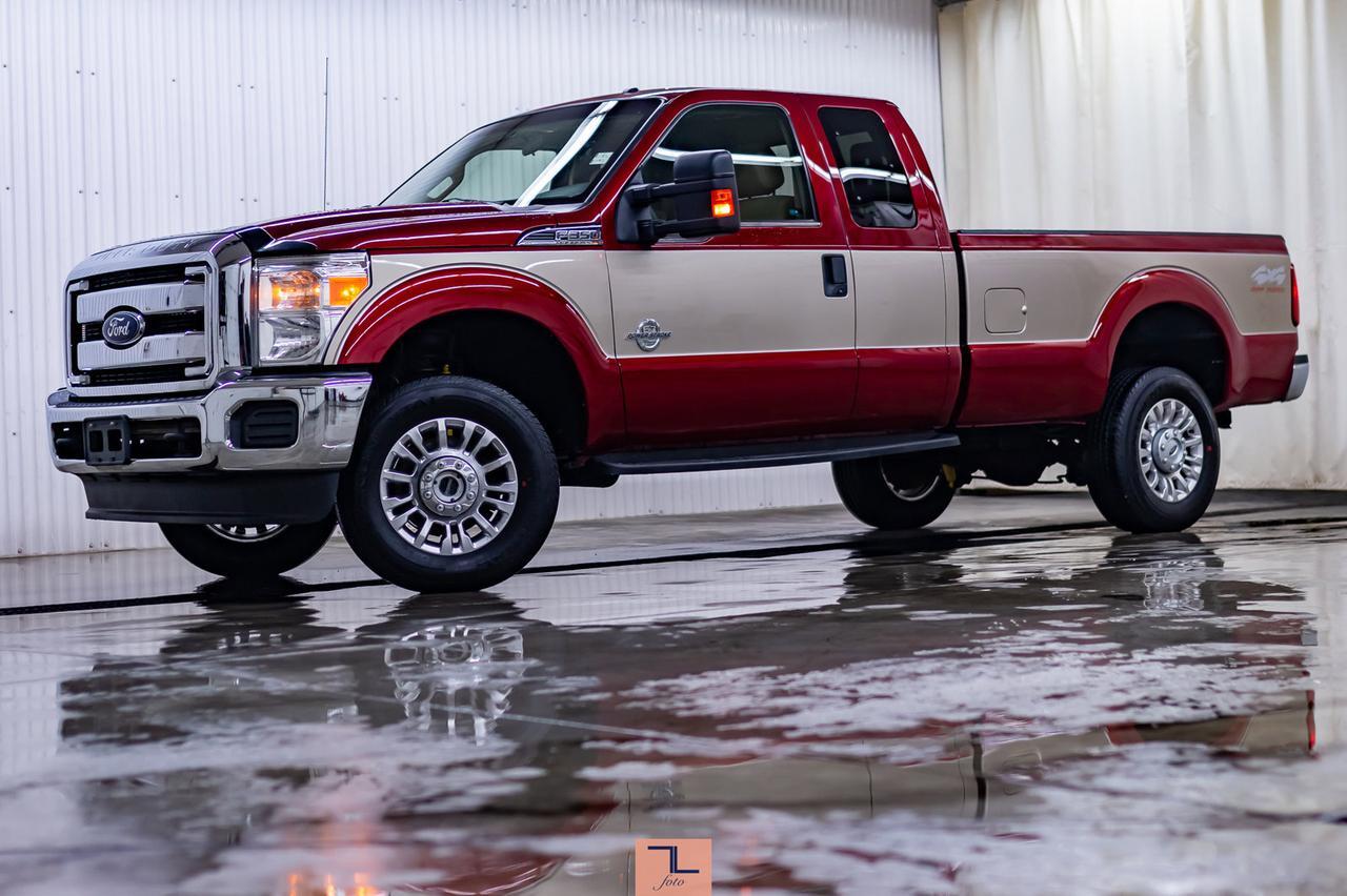 2015 Ford F-350 4x4 Super Cab XLT Longbox Diesel Red Deer AB