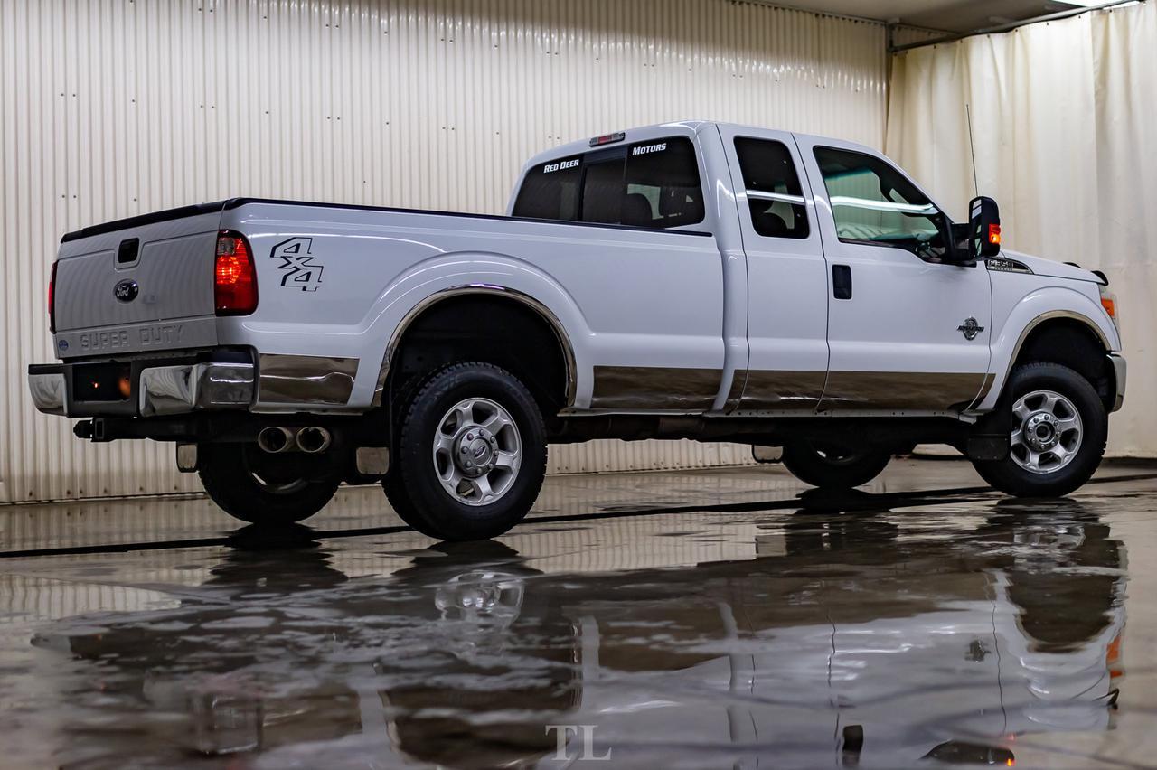 2015 Ford F-350 4x4 Super Cab XLT Longbox Diesel Red Deer AB