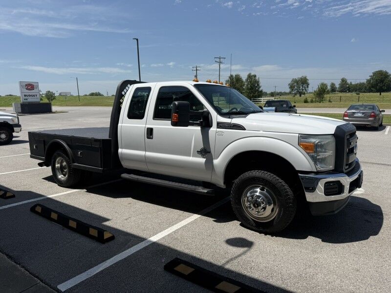 2015 Ford F-350 DRW 4x4 Diesel Flatbed 76k mi's XL Collinsville OK