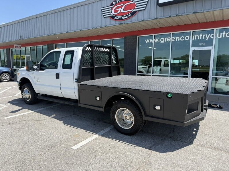 2015 Ford F-350 DRW 4x4 Diesel Flatbed 76k mi's XL Collinsville OK