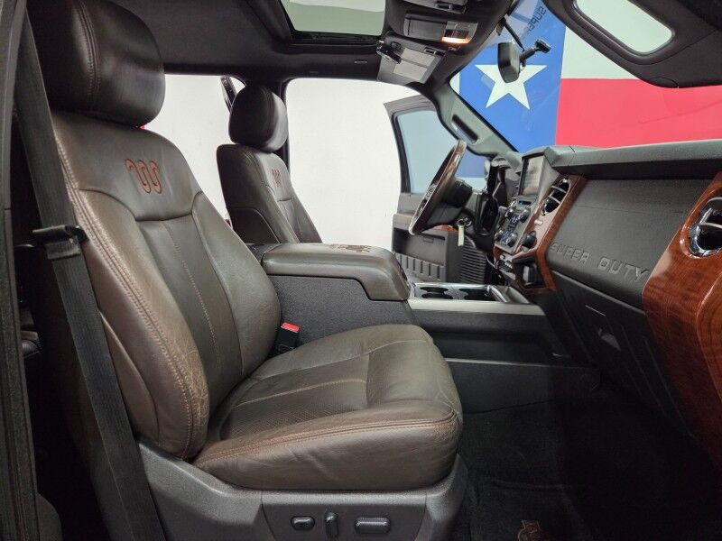 2015 Ford F-350 King Ranch Dually 4WD 6.7L Diesel GPS Camera Sunroof FREE WARRANTY Arlington TX