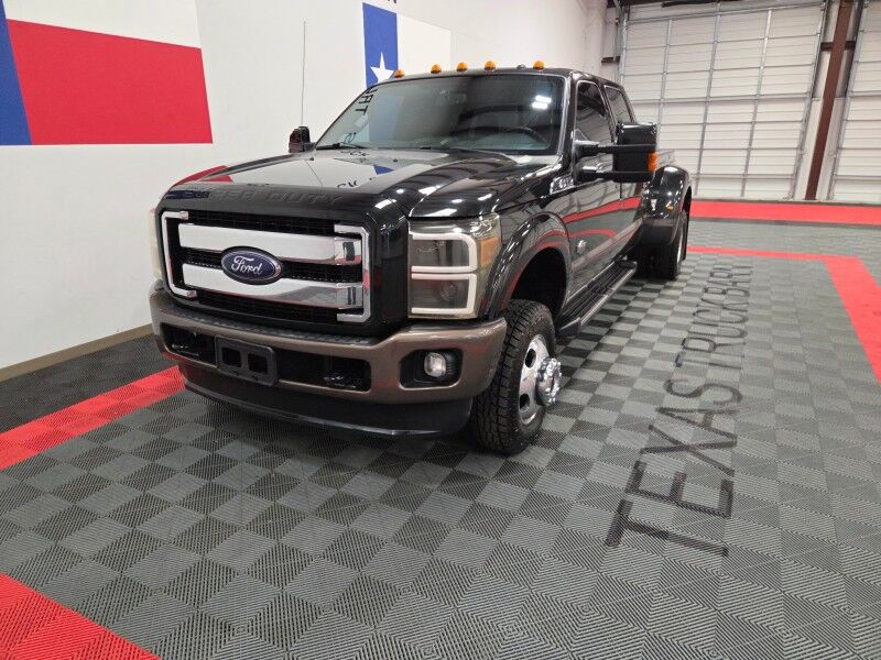 2015 Ford F-350 King Ranch Dually 4WD 6.7L Diesel GPS Camera Sunroof FREE WARRANTY Arlington TX