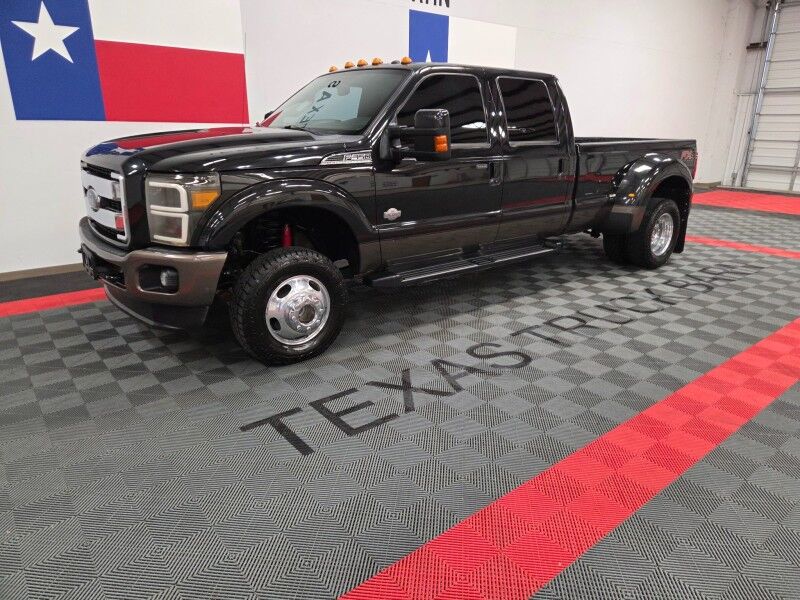 2015 Ford F-350 King Ranch Dually 4WD 6.7L Diesel GPS Camera Sunroof FREE WARRANTY Arlington TX