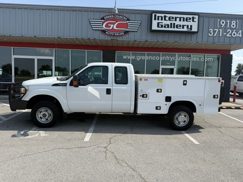 2015 Ford F-350 SRW 4x4 Utility Bi-Fuel Gas & CNG XL Collinsville OK