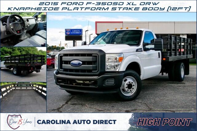 2015 Ford F-350SD XL DRW / Knapheide Platform Stake Body / 6.2L V8! High Point NC