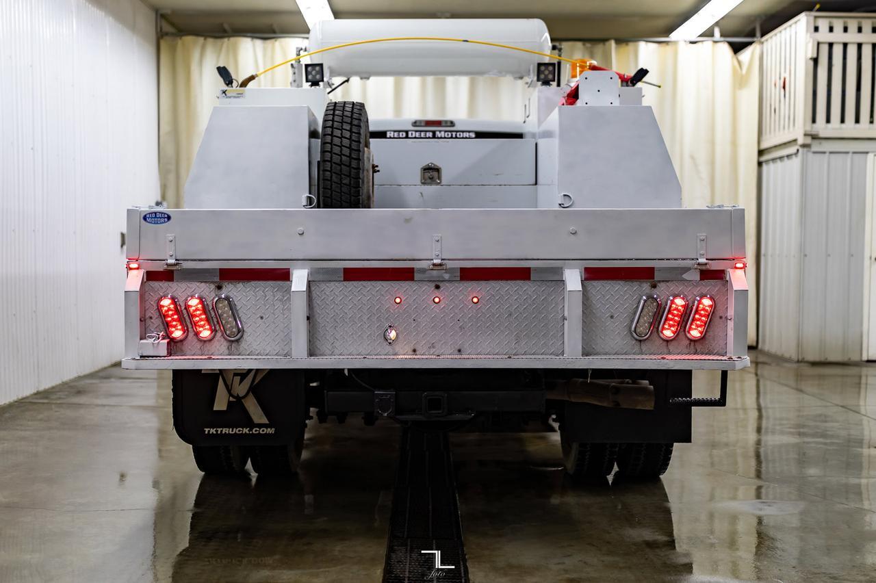 2015 Ford F-450 4x4 Crew Cab XLT Dually Deck Diesel VMAC Red Deer AB