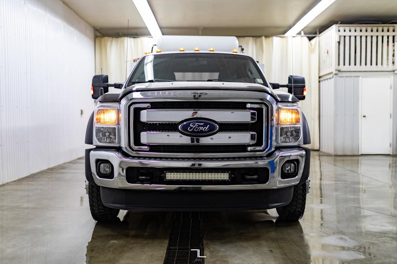 2015 Ford F-450 4x4 Crew Cab XLT Dually Deck Diesel VMAC Red Deer AB