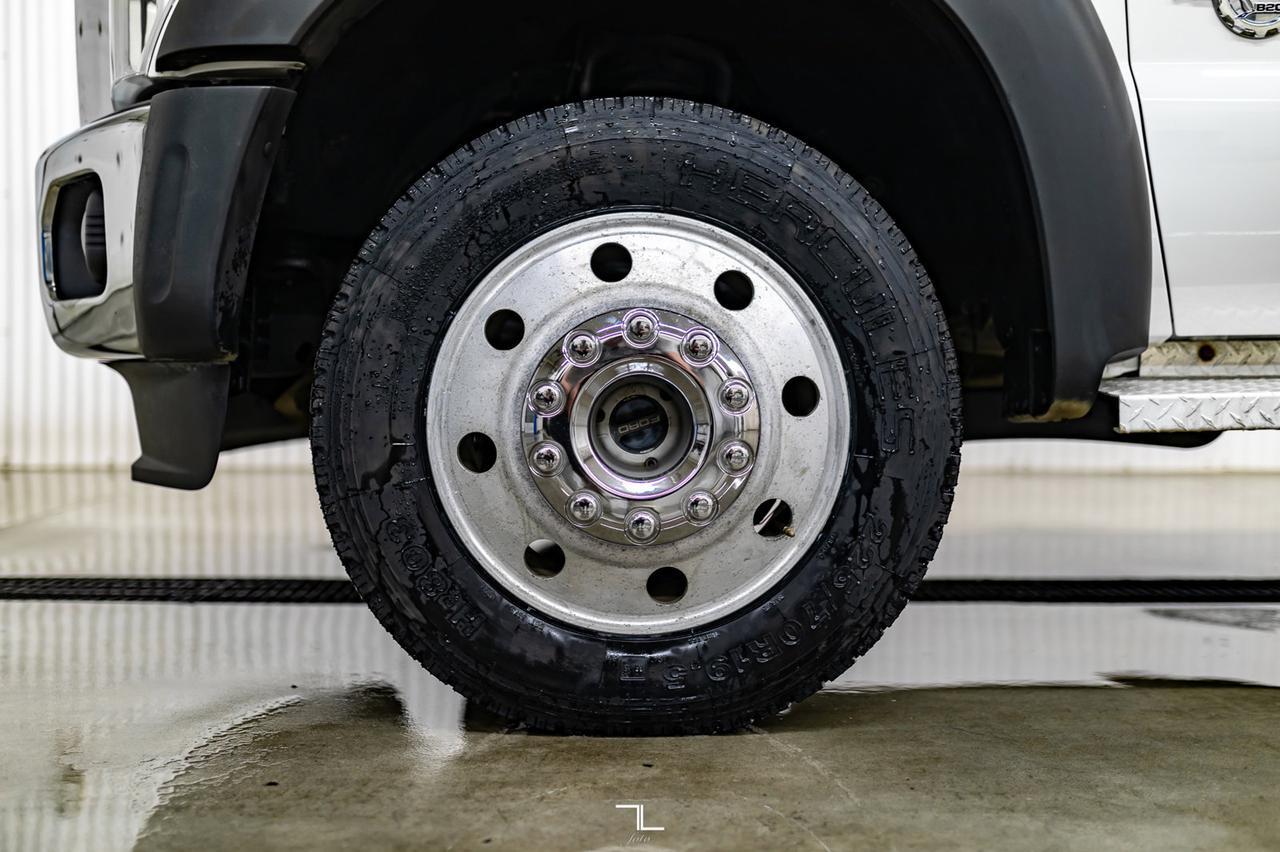 2015 Ford F-450 4x4 Crew Cab XLT Dually Deck Diesel VMAC Red Deer AB