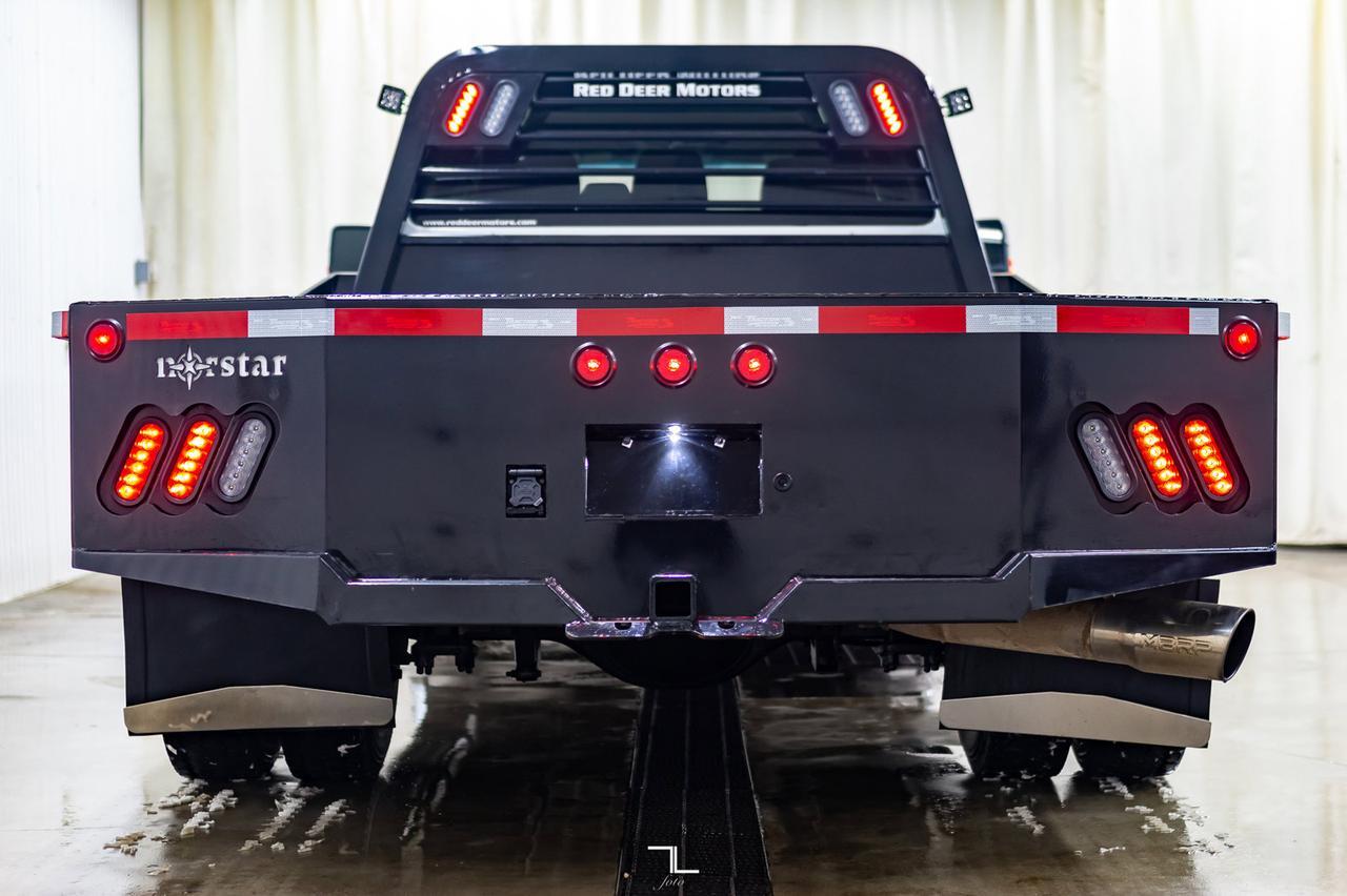 2015 Ford F-450 4x4 Crew Cab XLT Dually Diesel Deck Red Deer AB