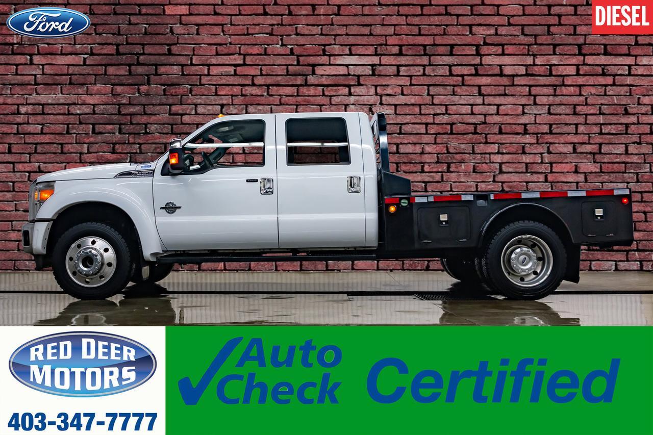 2015 Ford F-450 4x4 Crew Cab XLT Dually Diesel Deck