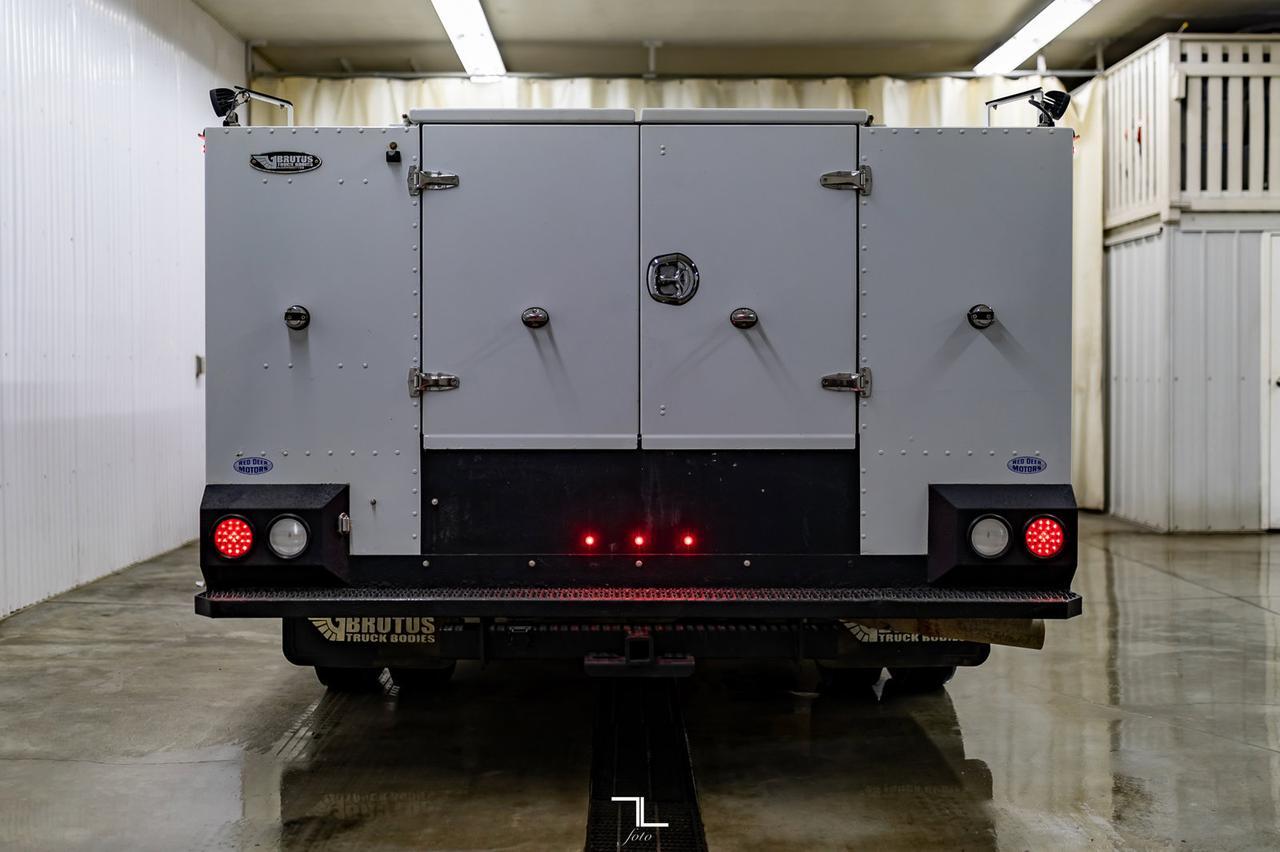 2015 Ford F-450 4x4 Crew Cab XLT Dually Mechanics Box Diesel Red Deer AB