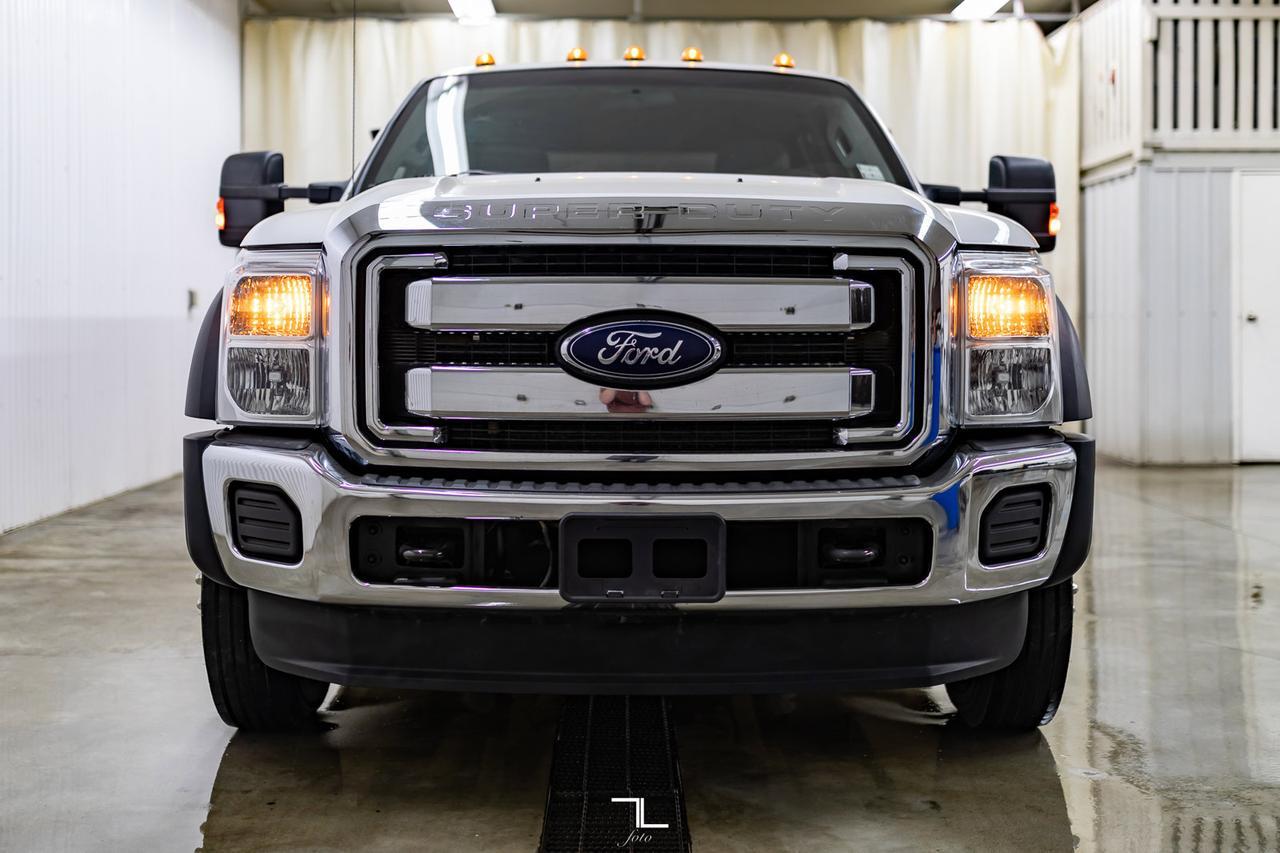 2015 Ford F-450 4x4 Crew Cab XLT Dually Mechanics Box Diesel Red Deer AB