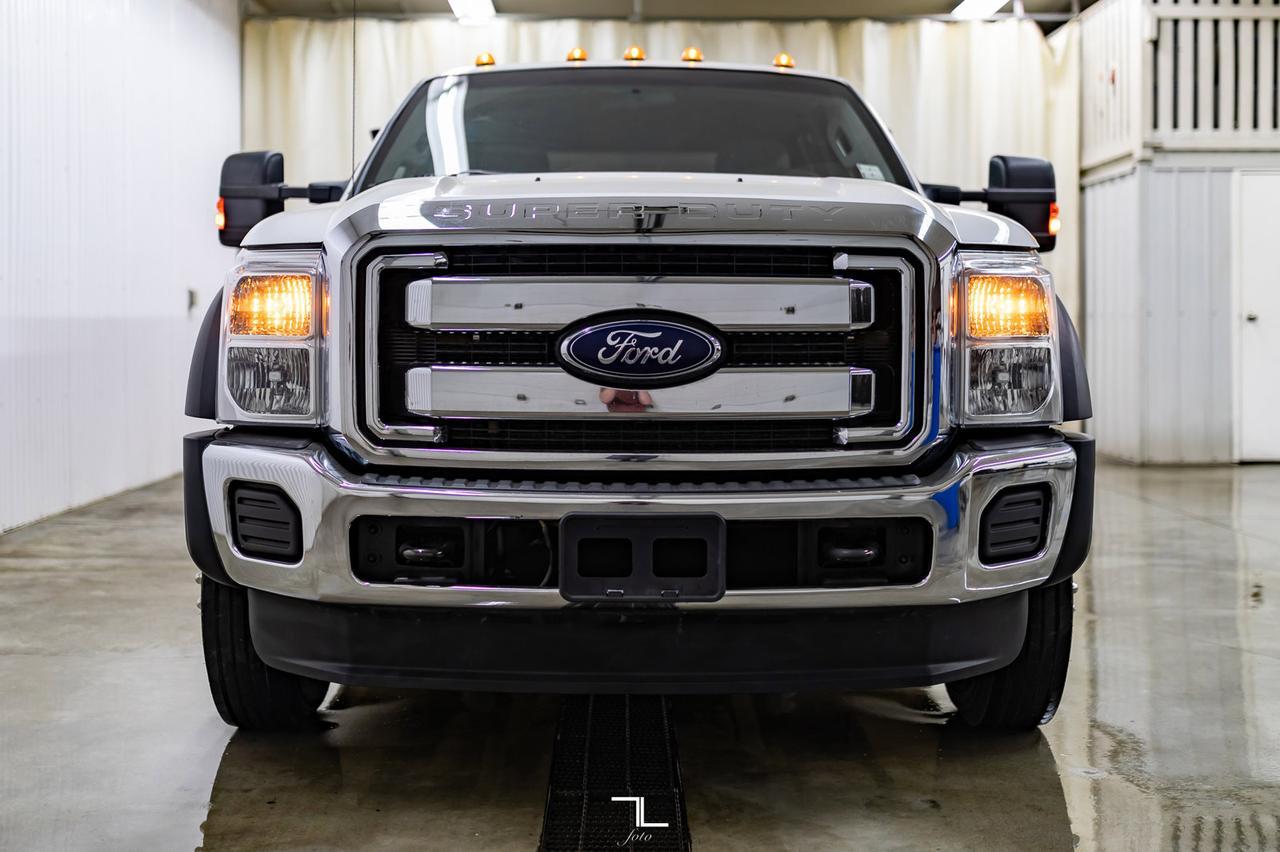 2015 Ford F-450 4x4 Crew Cab XLT Dually Mechanics Box Diesel Red Deer AB