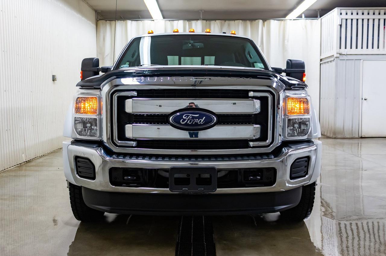 2015 Ford F-450 4x4 Crew Cab XLT FX4 Dually Diesel Red Deer AB