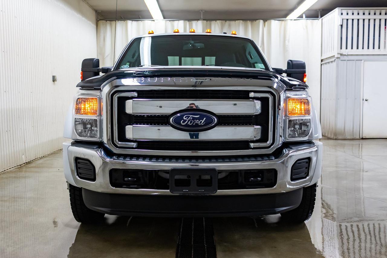2015 Ford F-450 4x4 Crew Cab XLT FX4 Dually Diesel Red Deer AB