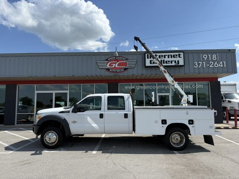 2015 Ford F-450 4x4 Diesel Utility w/ Crane XL Collinsville OK