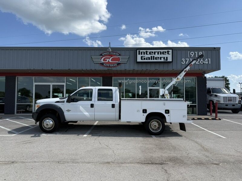2015 Ford F-450 4x4 Diesel Utility w/ Crane XL Collinsville OK