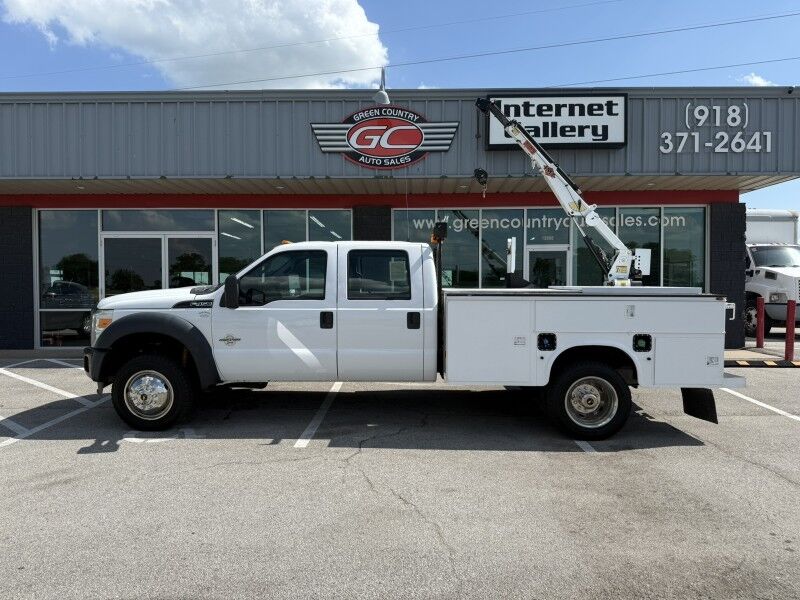 2015 Ford F-450 4x4 Diesel Utility w/ Crane XL Collinsville OK