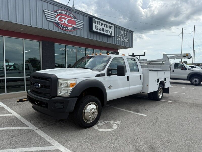 2015 Ford F-450 4x4 Diesel Utility w/ Crane XL Collinsville OK