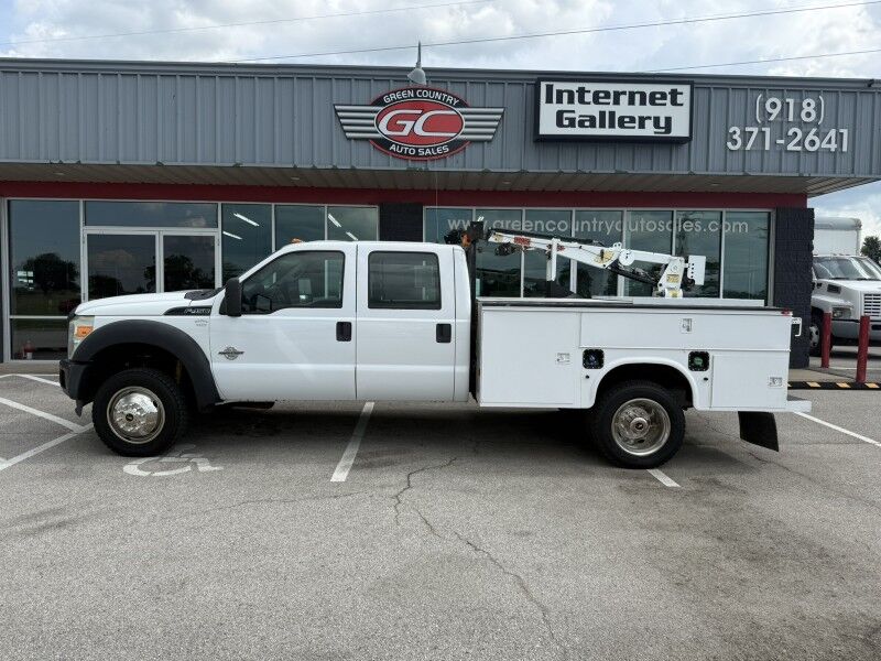 2015 Ford F-450 4x4 Diesel Utility w/ Crane XL Collinsville OK