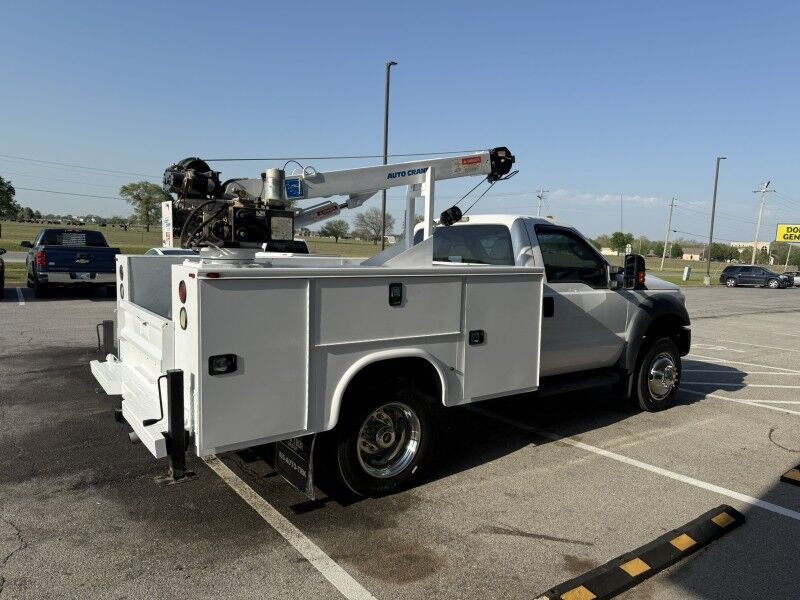 2015 Ford F-450 4x4 V10 AutoCrane Utility 38k mi's XL Collinsville OK