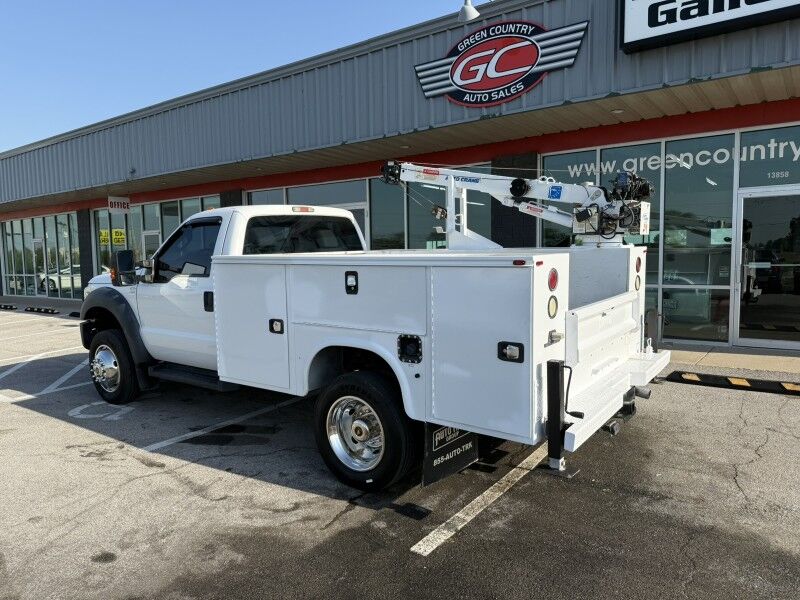 2015 Ford F-450 4x4 V10 AutoCrane Utility 38k mi's XL Collinsville OK