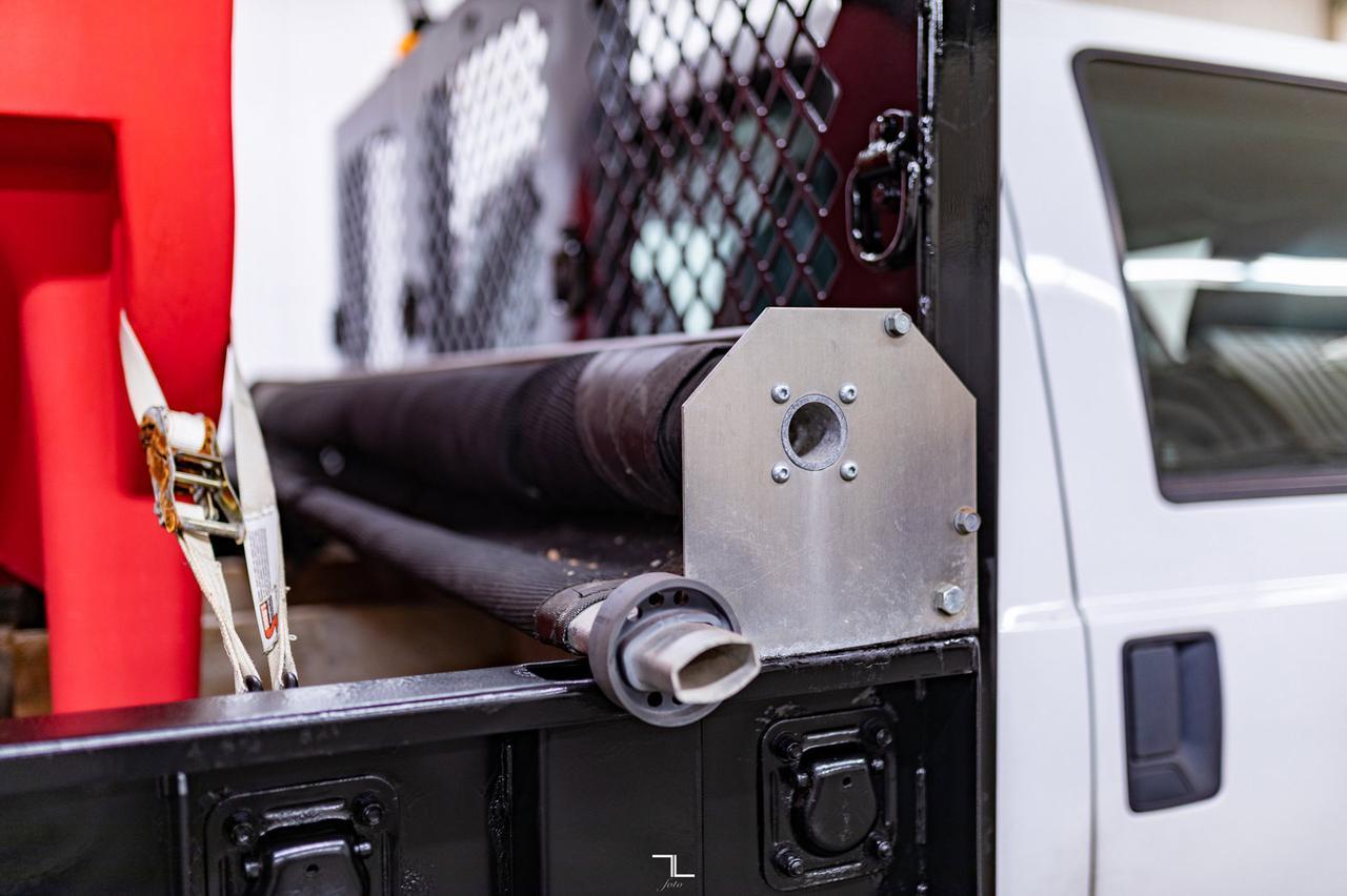 2015 Ford F-550 4x4 Crew Cab XL Plow Sander Tilt Deck Diesel Red Deer AB