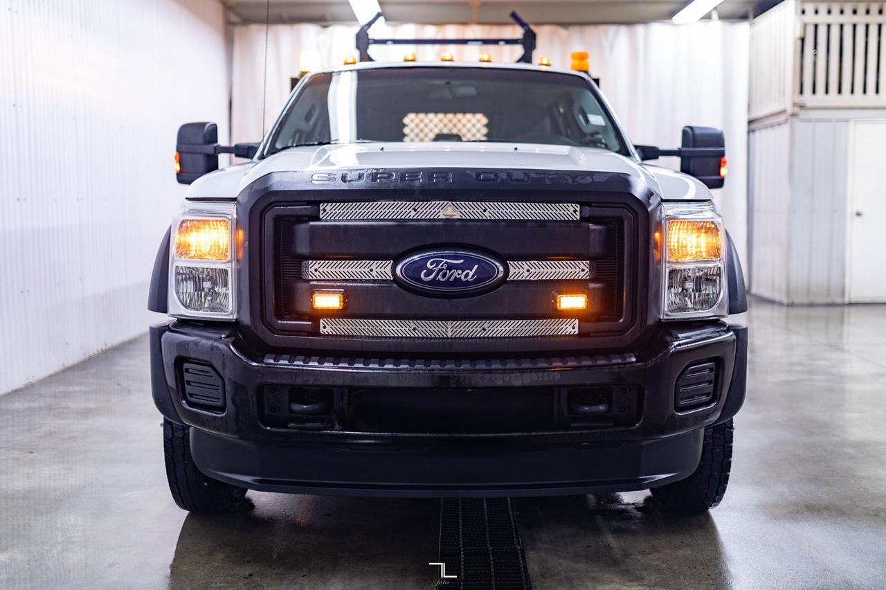 2015 Ford F-550 4x4 Crew Cab XL Tilt Deck Red Deer AB