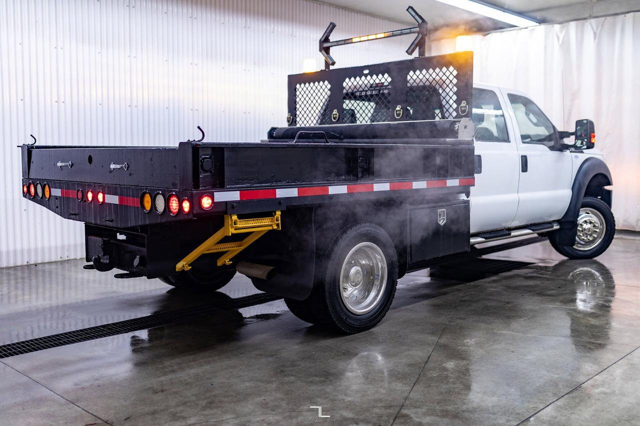 2015 Ford F-550 4x4 Crew Cab XL Tilt Deck Red Deer AB