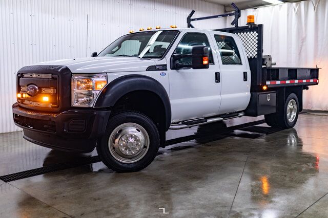 2015 Ford F-550 4x4 Crew Cab XL Tilt Deck Red Deer AB