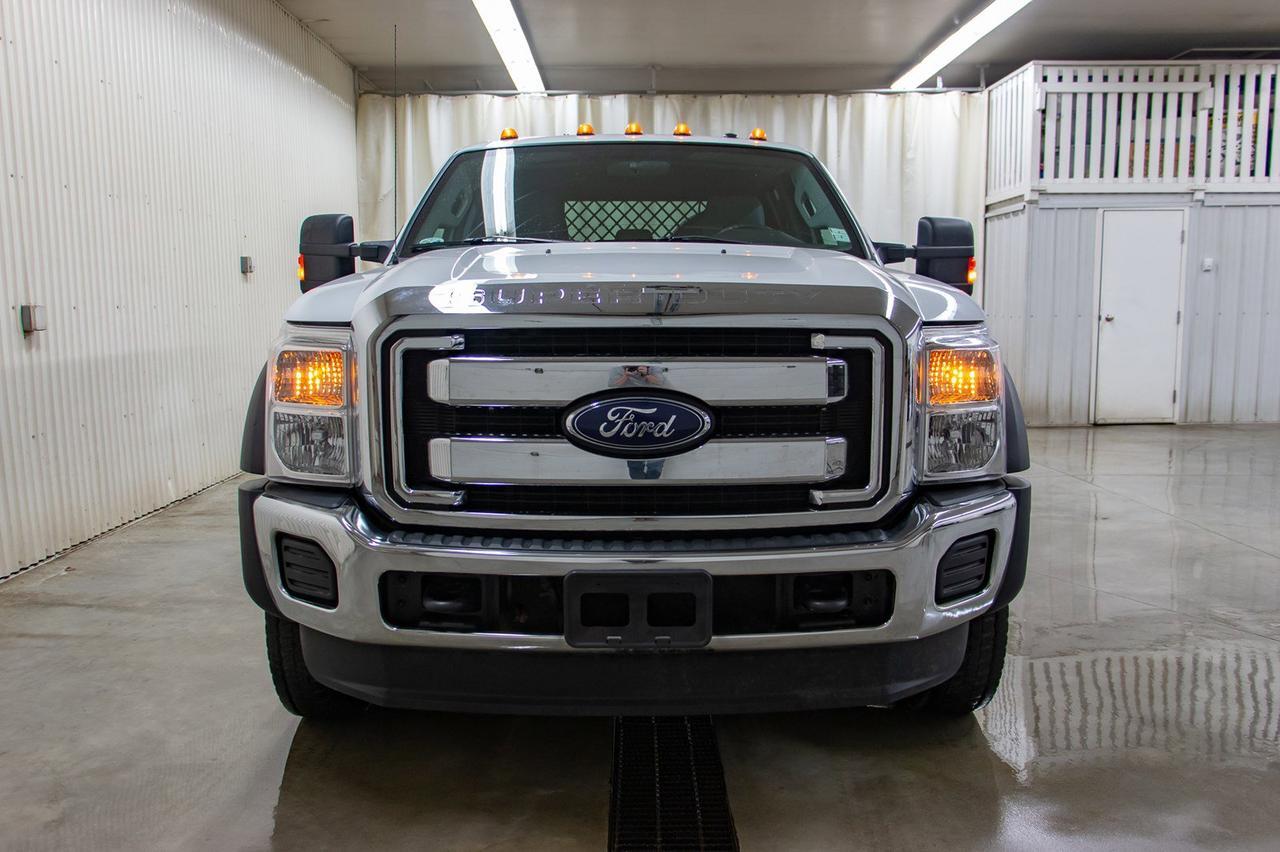 2015 Ford F-550 4x4 Crew Cab XLT Deck Dually Diesel Red Deer AB