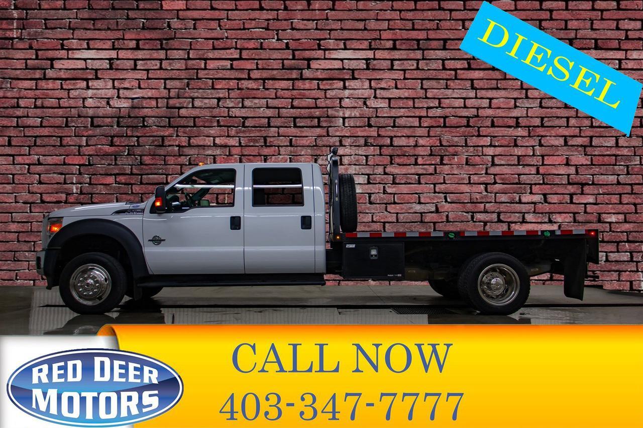2015 Ford F-550 4x4 Crew Cab XLT Deck Dually Diesel